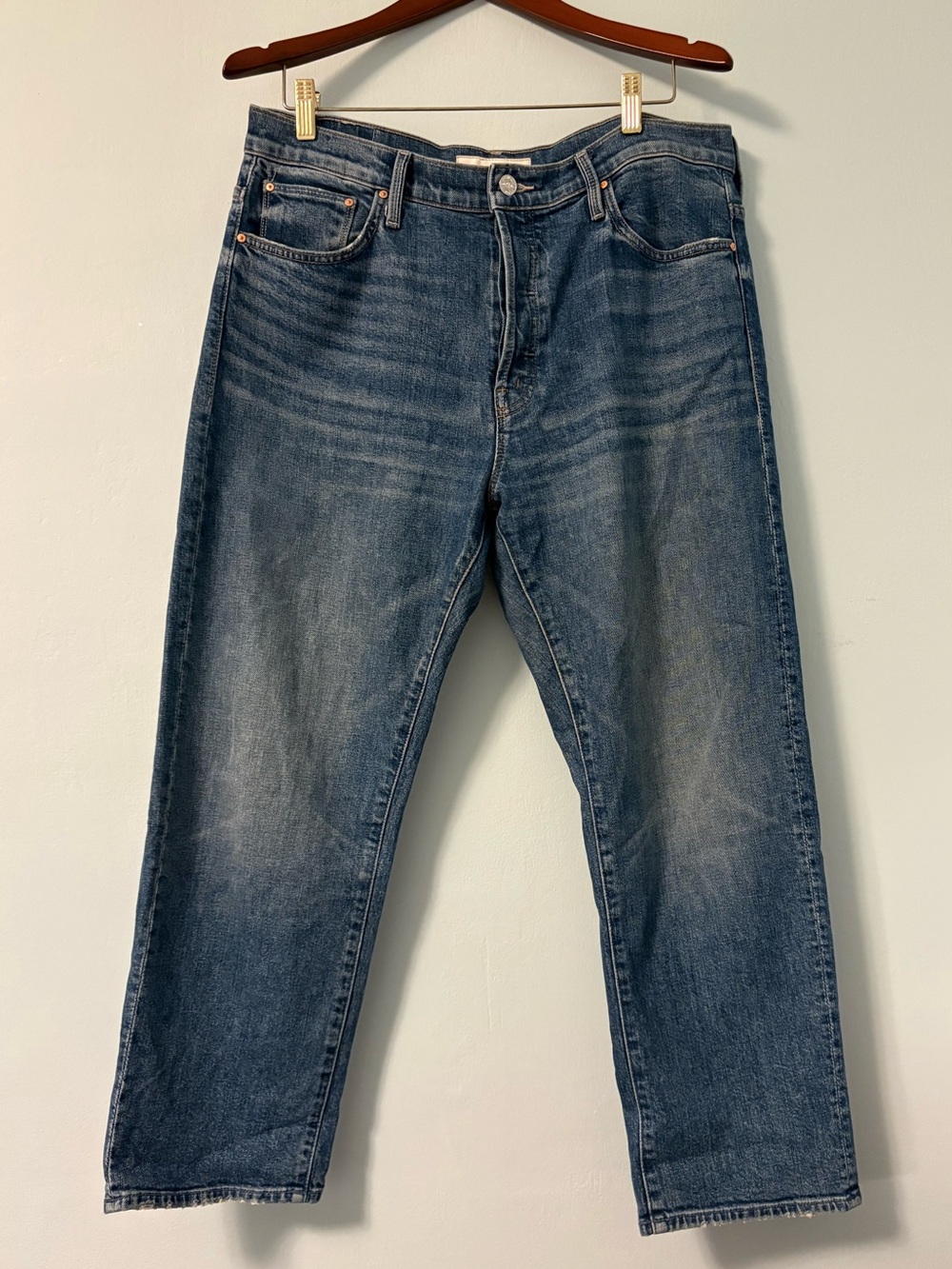 MOTHER Superior The Ditcher Crop Jeans 31